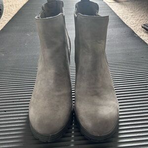 Sam & Libby Charcoal Ankle Boots